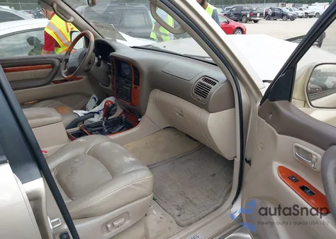 2000 Lexus Lx 470 из США, поврежденный, VIN JT6HT00W7Y0105216